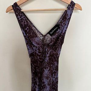 REALISATION PAR "The Scarlet" dress in Purple Leopard XS